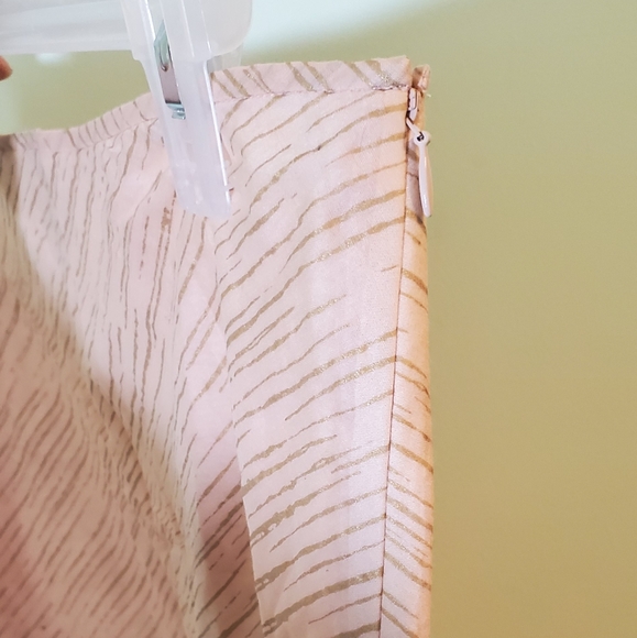 J. Crew Peach Pink Pencil Silhouette Skirt - Picture 6 of 8